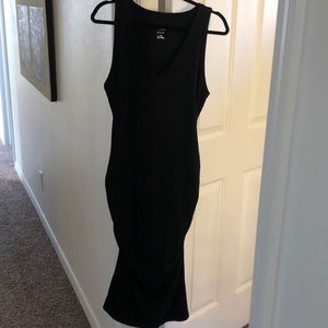 A new day midi dress in xl nwot ruched sides